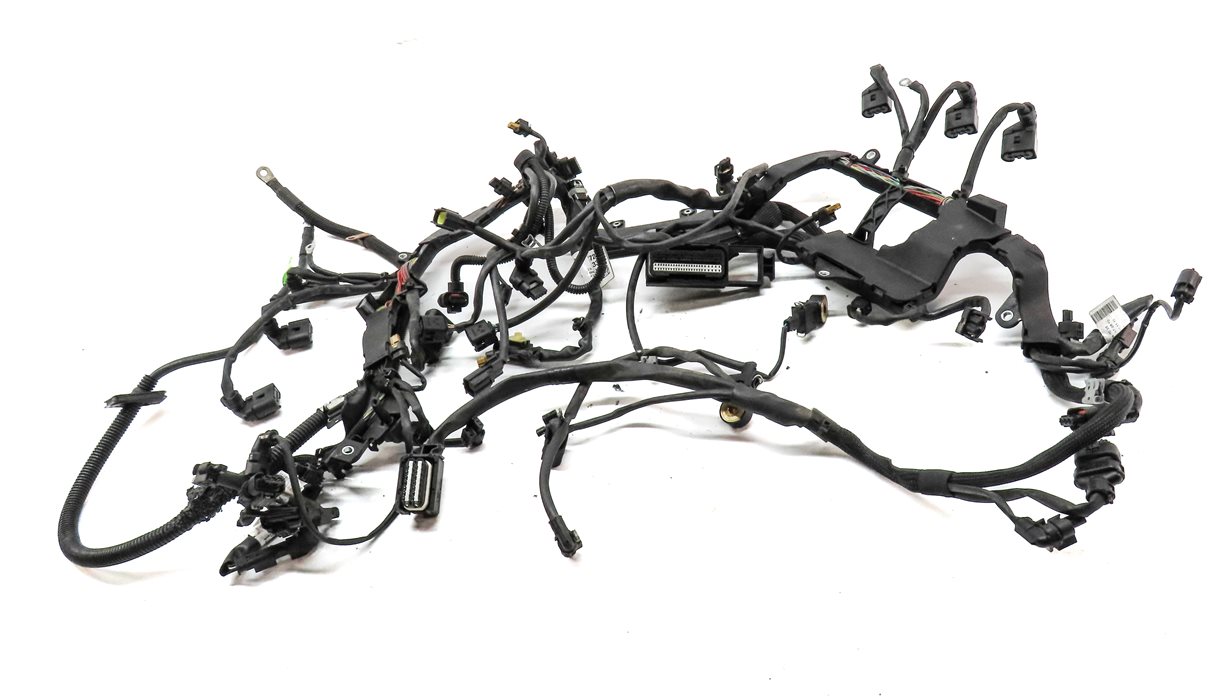 Thumbnail 2: 10 MERCEDES S400 (W221) 3.5L HYBRID (M272) ENGINE MOTOR WIRE WIRING HARNESS LOOM
