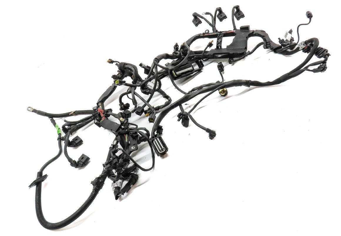 Thumbnail 3: 10 MERCEDES S400 (W221) 3.5L HYBRID (M272) ENGINE MOTOR WIRE WIRING HARNESS LOOM