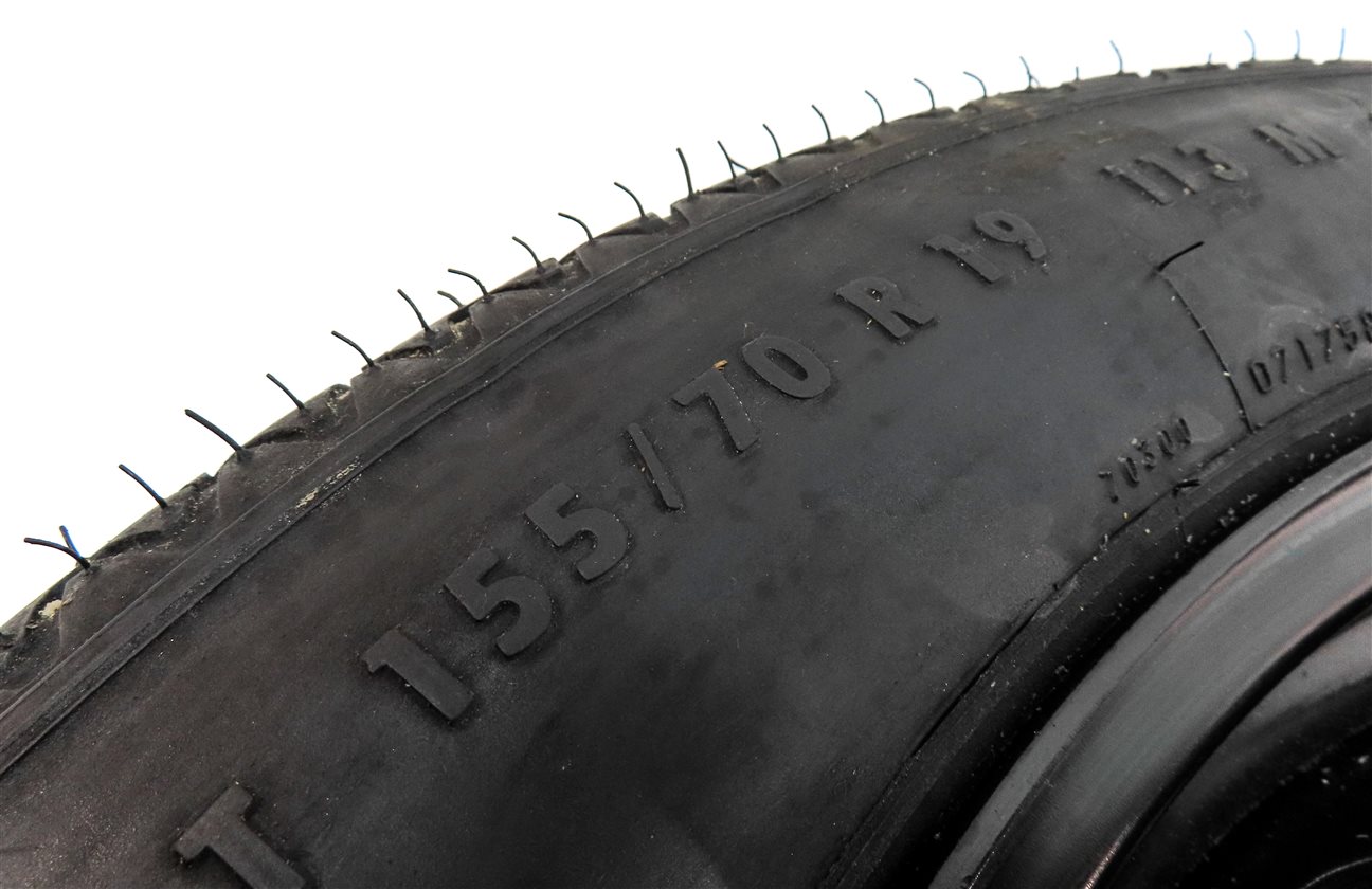 Thumbnail 8: 2008-2014 MERCEDES BENZ CL S CLASS (C216 W221) 19x4.5 SPARE TIRE WHEEL RIM