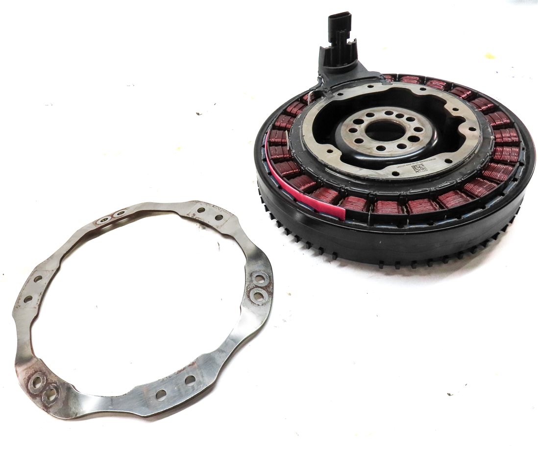 Thumbnail 3: 2010-2013 MERCEDES BENZ S400 (W221) HYBRID 3.5L TRANSMISSION ALTERNATOR STATOR