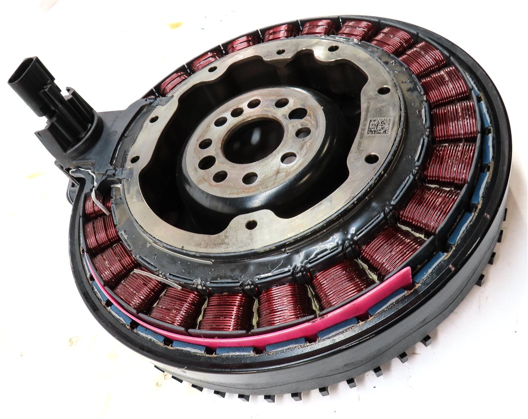 Thumbnail 8: 2010-2013 MERCEDES BENZ S400 (W221) HYBRID 3.5L TRANSMISSION ALTERNATOR STATOR