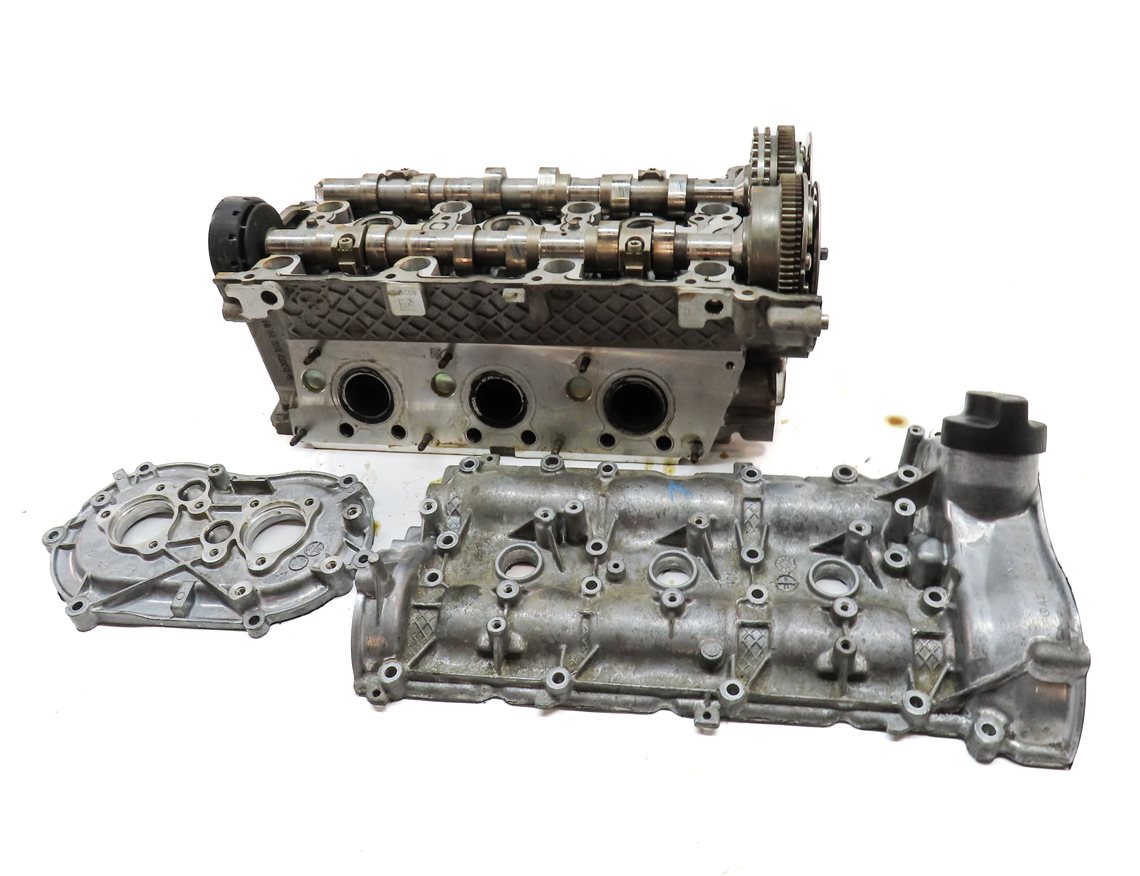 Thumbnail 2: 2010-2013 MERCEDES ML450 S400 HYBRID (W164 W221) 3.5L ENGINE RIGHT CYLINDER HEAD