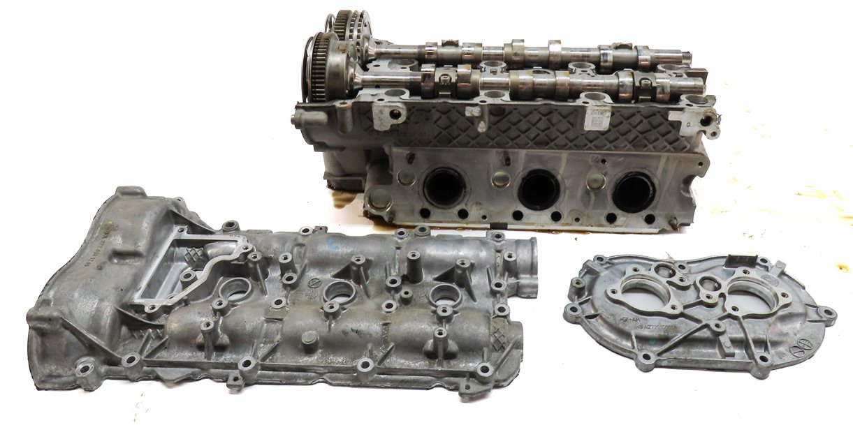 Thumbnail 2: 2010-2013 MERCEDES ML450 S400 HYBRID (W164 W221) 3.5L ENGINE LEFT CYLINDER HEAD