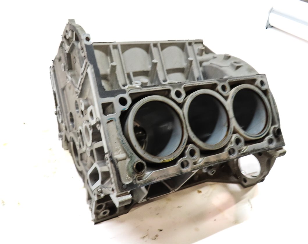 Thumbnail 3: 2010 MERCEDES S-CLASS S400 (W221) 3.5L V6 M272 HYBRID ENGINE BARE CYLINDER BLOCK