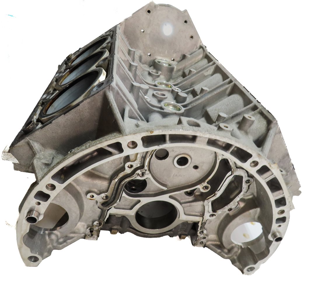 Thumbnail 7: 2010 MERCEDES S-CLASS S400 (W221) 3.5L V6 M272 HYBRID ENGINE BARE CYLINDER BLOCK