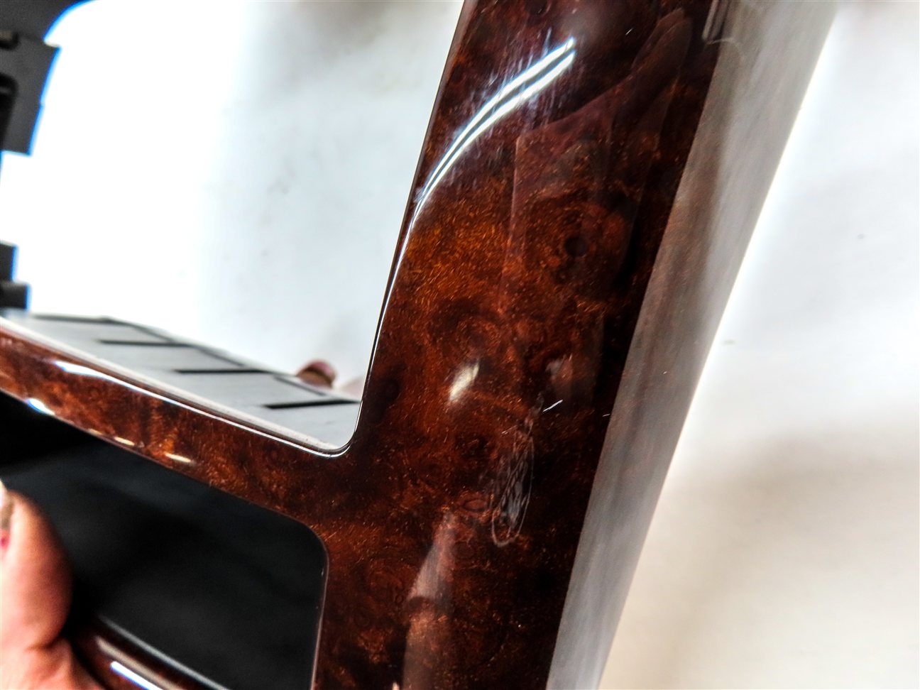 Thumbnail 9: 2010 MERCEDES S400 (W221) INTERIOR CENTER CONSOLE DASH DOOR TRIM SET/7 (Walnut)
