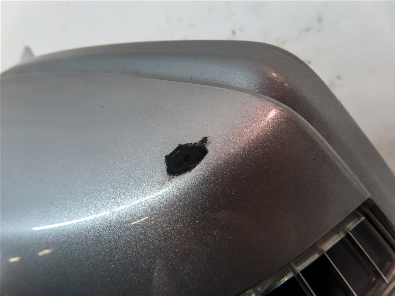 Thumbnail 11: 10-13 MERCEDES S350 S400 S450 S550 S600 (W221) LEFT BLIND SPOT MIRROR (Silver)