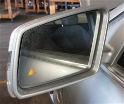 Thumbnail 3: 10-13 MERCEDES S350 S400 S450 S550 S600 (W221) LEFT BLIND SPOT MIRROR (Silver)
