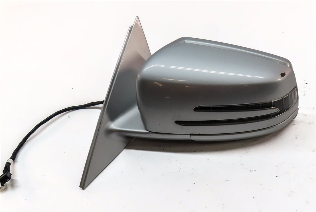 Thumbnail 7: 10-13 MERCEDES S350 S400 S450 S550 S600 (W221) LEFT BLIND SPOT MIRROR (Silver)
