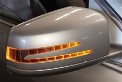 Thumbnail 3: 10-13 MERCEDES S350 S400 S450 S550 S600 (W221) RIGHT BLIND SPOT MIRROR (Silver)