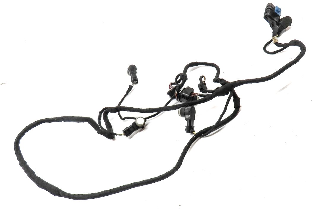 Thumbnail 3: 10 MERCEDES S400 W221 FRONT PARK ASSIST PDC DISTANCE CONTROL SENSOR SET (Silver)