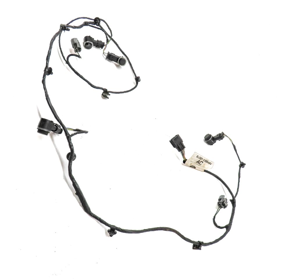 Thumbnail 3: 2013 RANGE ROVER EVOQUE (L538) REAR PDC PARK SENSOR SET-4 w/ HARNESS (Black)