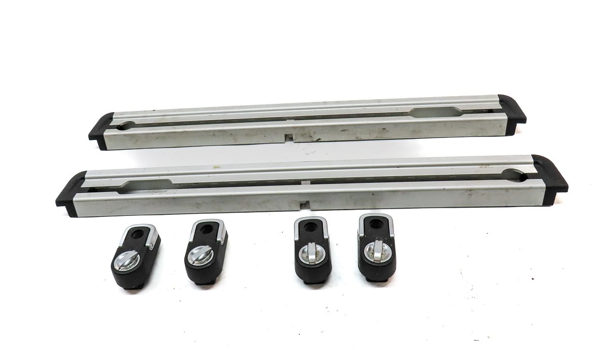 Thumbnail 2: 2013 RANGE ROVER EVOQUE (L538) REAR TRUNK CARGO TIE DOWN BUCKLE SET-4 w/ RAILS