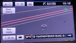 2012-2013 RANGE ROVER EVOQUE (L538) RADIO STEREO MEDIA NAVIGATION TOUCH SCREEN