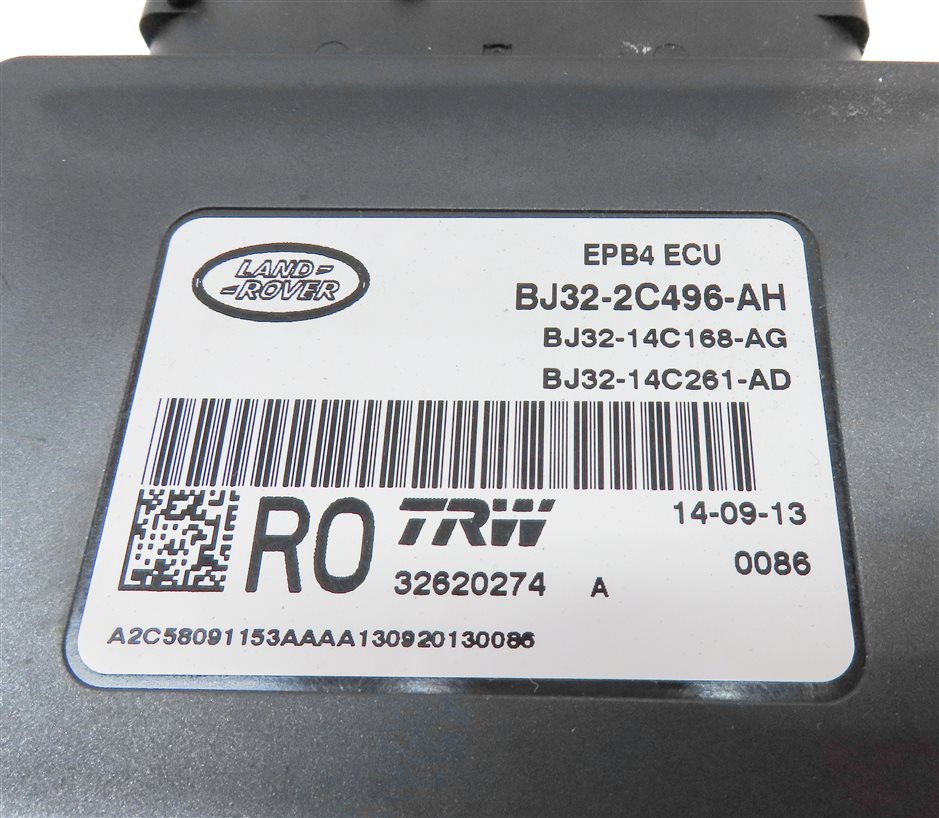 Thumbnail 4: 2013 RANGE ROVER EVOQUE (L538) EMERGENCY PARKING BRAKE CONTROL MODULE
