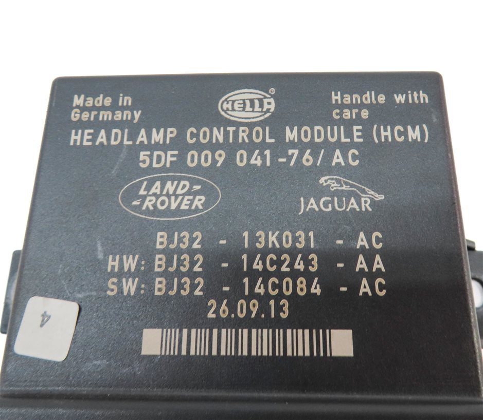 Thumbnail 4: 2013 RANGE ROVER EVOQUE (L538) HEADLIGHT RANGE CONTROL MODULE