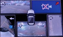 Thumbnail 2: 2012-2013 RANGE ROVER EVOQUE (L538) BUMPER MIRROR REARVIEW SURROUND VIEW CAMERA