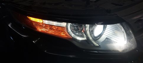 Thumbnail 2: 12-15 EVOQUE (L538) FRONT RIGHT PASSENGER XENON HID AFS ADAPTIVE HEADLIGHT LAMP