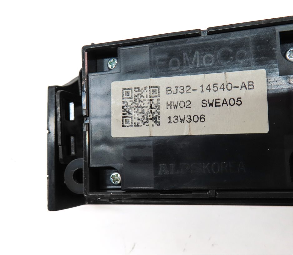 Thumbnail 6: 12-19 RANGE ROVER EVOQUE (L538) 4 DOOR LEFT DRIVER P-FOLD MASTER WINDOW SWITCH