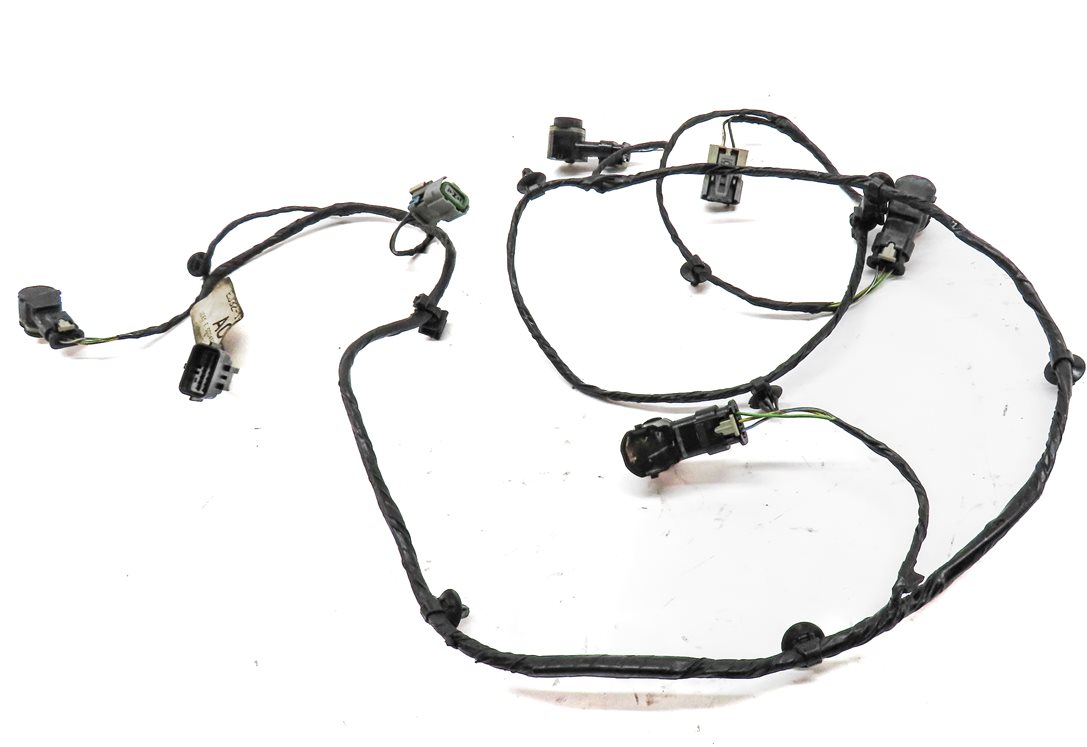 Thumbnail 2: 2014 RANGE ROVER EVOQUE (L538) REAR PDC PARK SENSOR SET-4 w/ HARNESS (Red)