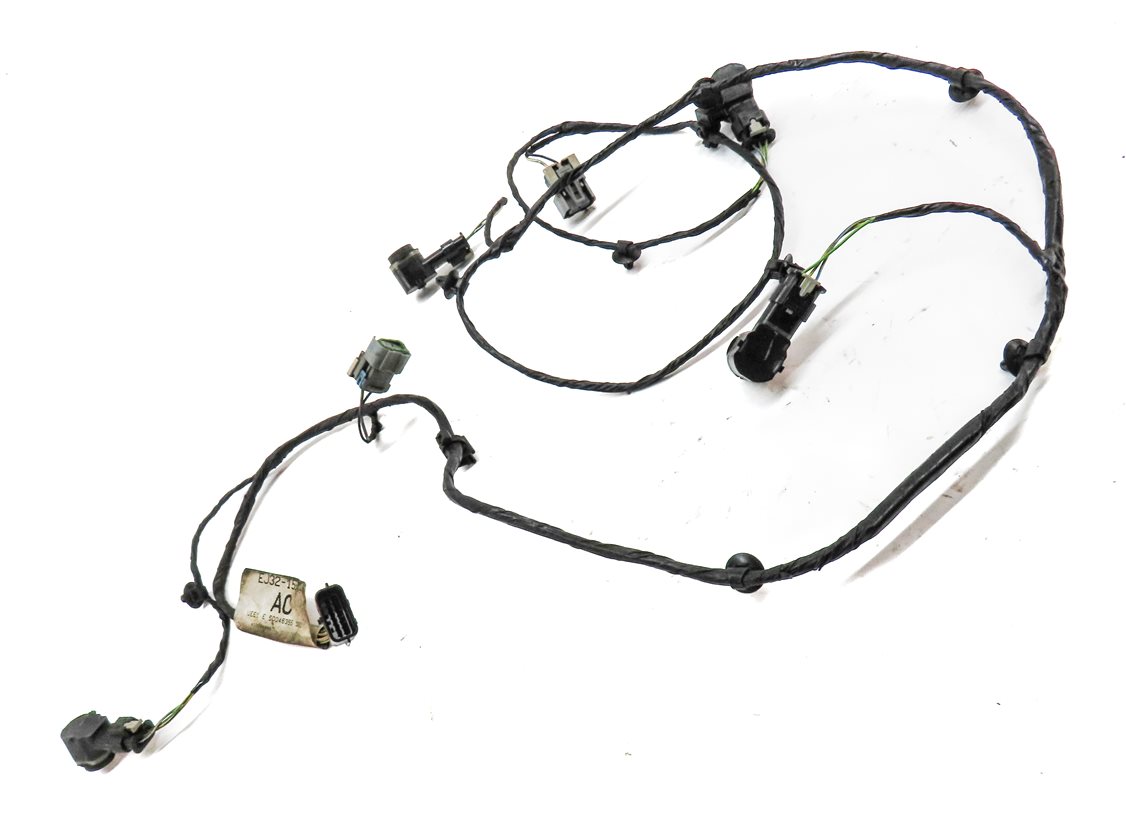 Thumbnail 3: 2014 RANGE ROVER EVOQUE (L538) REAR PDC PARK SENSOR SET-4 w/ HARNESS (Red)