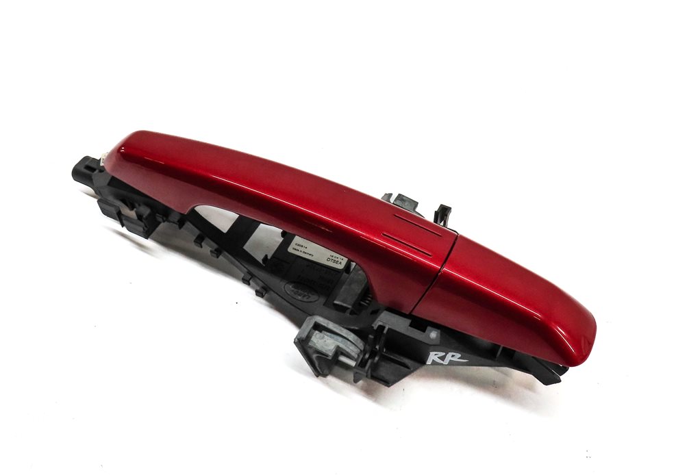 12-19 RANGE ROVER SPORT EVOQUE (L405 L494 L538) REAR RIGHT DOOR HANDLE (Red)