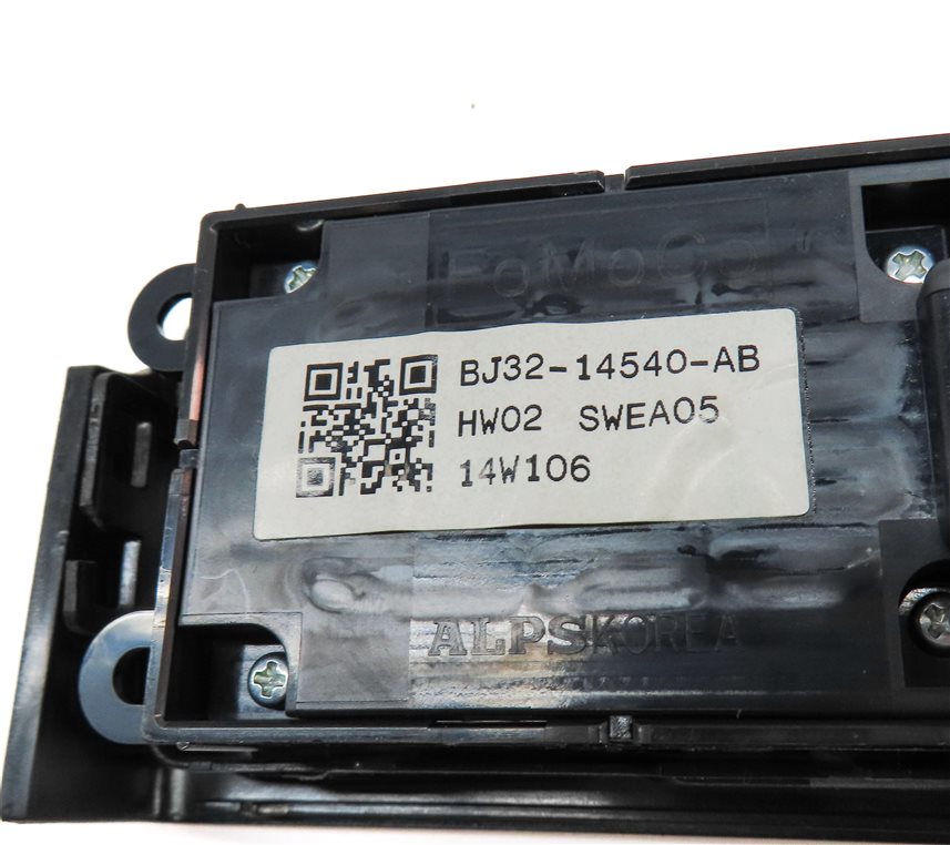 Thumbnail 6: 12-19 RANGE ROVER EVOQUE (L538) 4 DOOR LEFT DRIVER P-FOLD MASTER WINDOW SWITCH