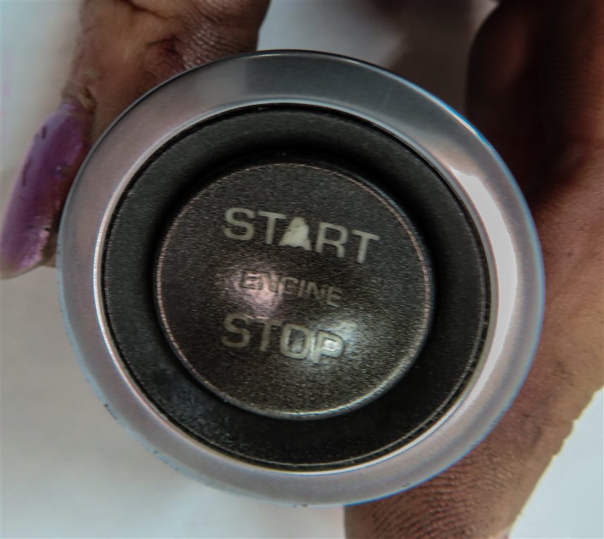 Thumbnail 7: 12-19 RANGE ROVER EVOQUE (L538) IGNITION SWITCH ENGINE START STOP SWITCH BUTTON