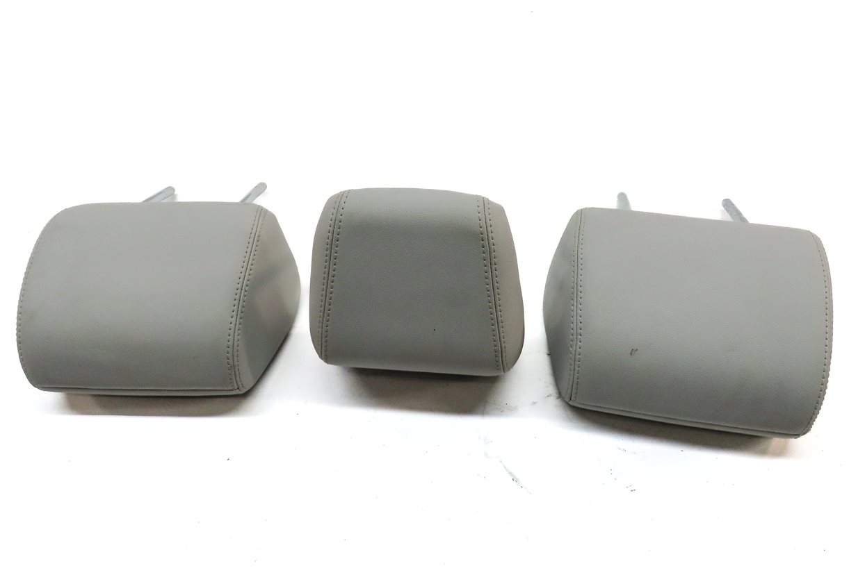 Thumbnail 5: 12-15 EVOQUE (L538) REAR SEAT LEFT CENTER RIGHT LEATHER HEADREST SET-3 (Cirrus)