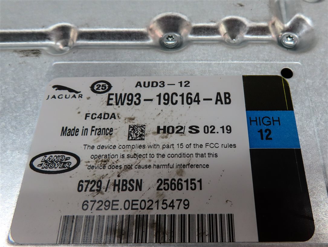 Thumbnail 5: 12-19 JAGUAR XF LAND ROVER LR2 LR4 RANGE ROVER SPORT EVOQUE AMPLIFIER 600 WATT