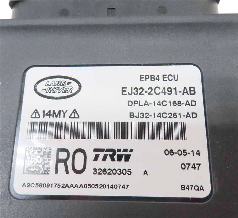 Thumbnail 4: 2014 RANGE ROVER EVOQUE (L538) ELECTRONIC PARKING BRAKE CONTROL MODULE