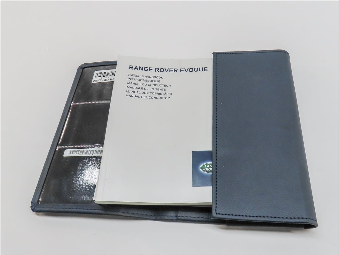 Thumbnail 10: 2014 RANGE ROVER EVOQUE (L538) OWNERS MANUAL SERVICE GUIDE SET w/ CASE