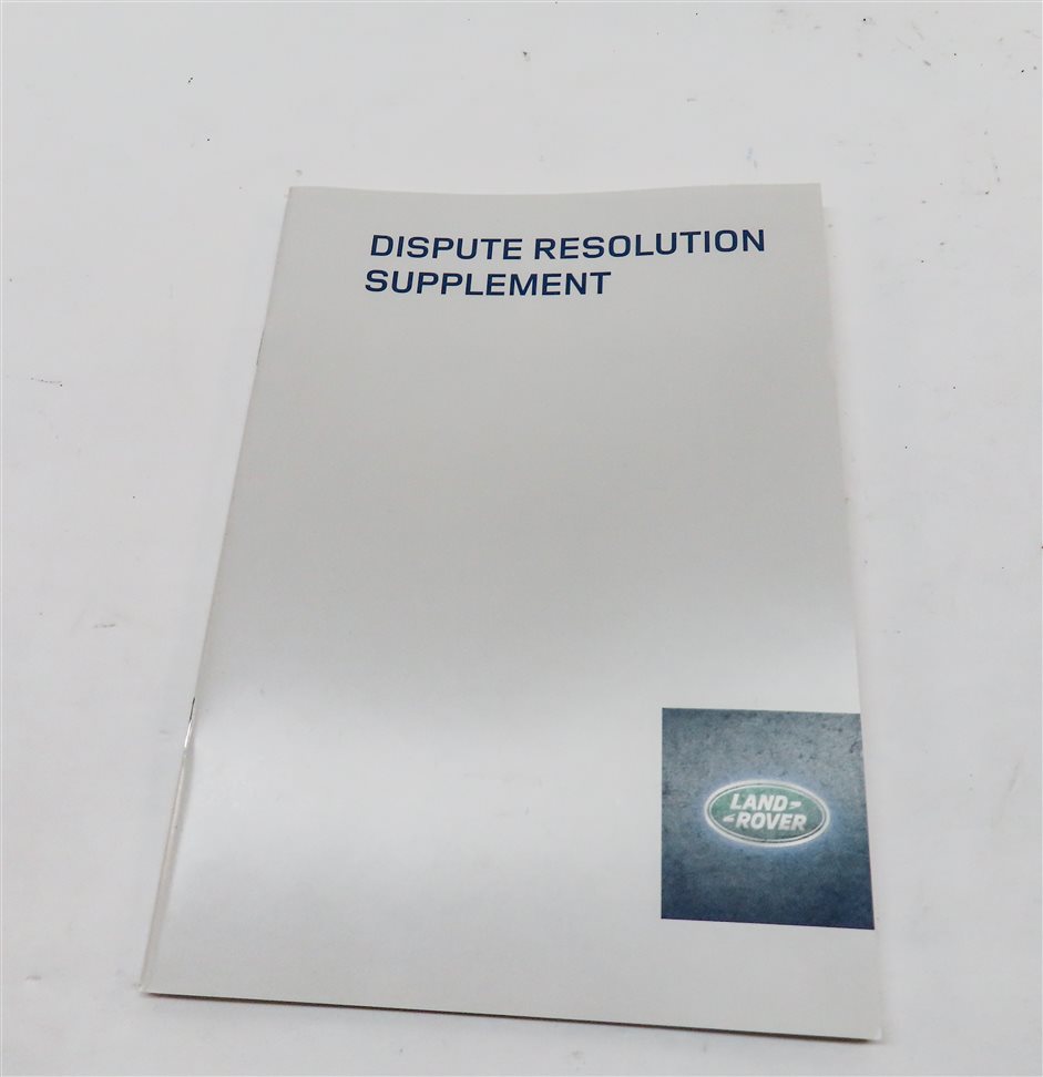 Thumbnail 5: 2014 RANGE ROVER EVOQUE (L538) OWNERS MANUAL SERVICE GUIDE SET w/ CASE