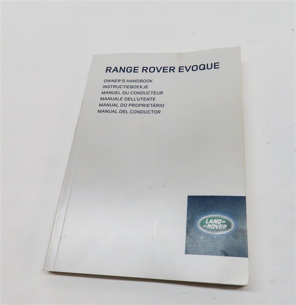 Thumbnail 9: 2014 RANGE ROVER EVOQUE (L538) OWNERS MANUAL SERVICE GUIDE SET w/ CASE
