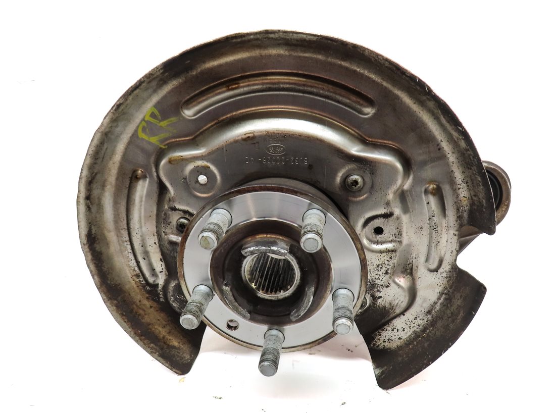 Thumbnail 5: 12-19 RANGE ROVER EVOQUE (L538) RIGHT PASSENGER REAR KNUCKLE WHEEL HUB w/ AXLE