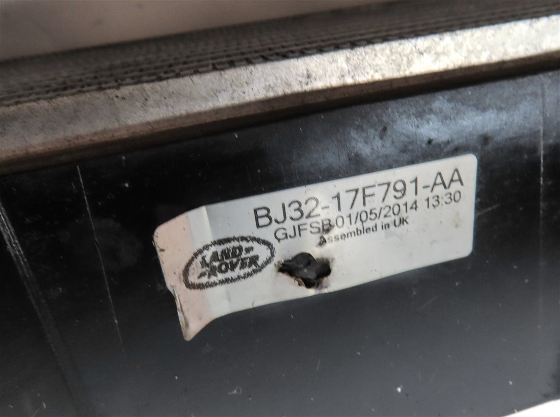 Thumbnail 7: 12-17 DISCOVERY SPORT RANGE ROVER EVOQUE (L538 L550) TURBOCHARGER INTERCOOLER