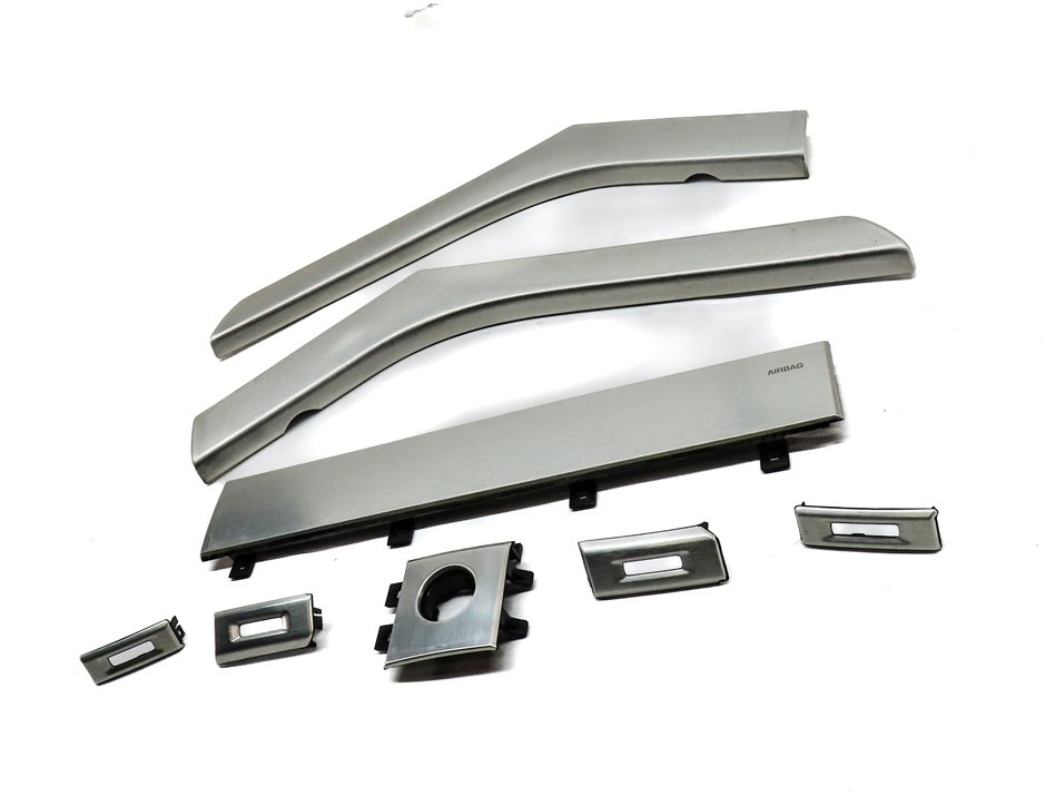 Thumbnail 2: 2014 RANGE ROVER EVOQUE (L538) DASH CONSOLE INTERIOR TRIM SET (BRUSHED STEEL)