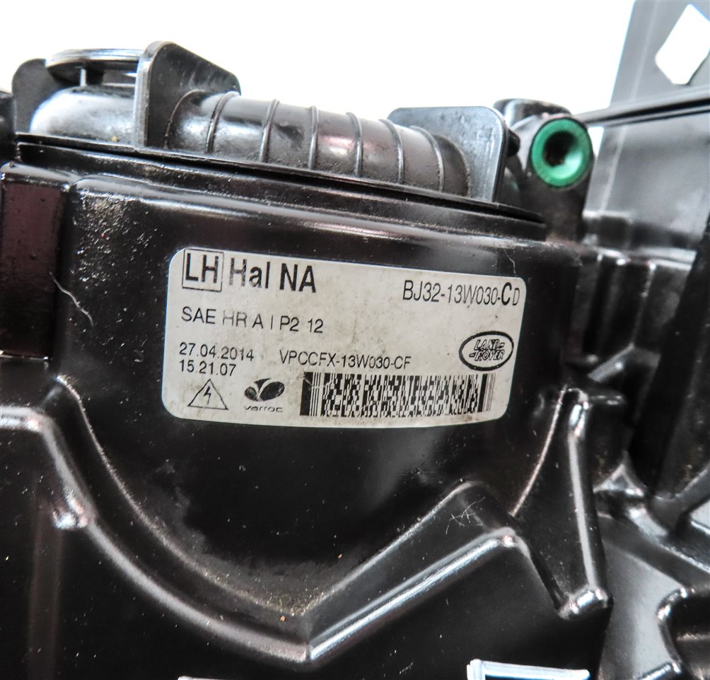 Thumbnail 8: 12-15 RANGE ROVER EVOQUE (L538) FRONT LEFT DRIVER HALOGEN HEADLIGHT LIGHT LAMP