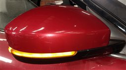 Thumbnail 2: 2014-2019 RANGE ROVER EVOQUE (L538) RIGHT P-FOLD HEATED DOOR MIRROR (Red)
