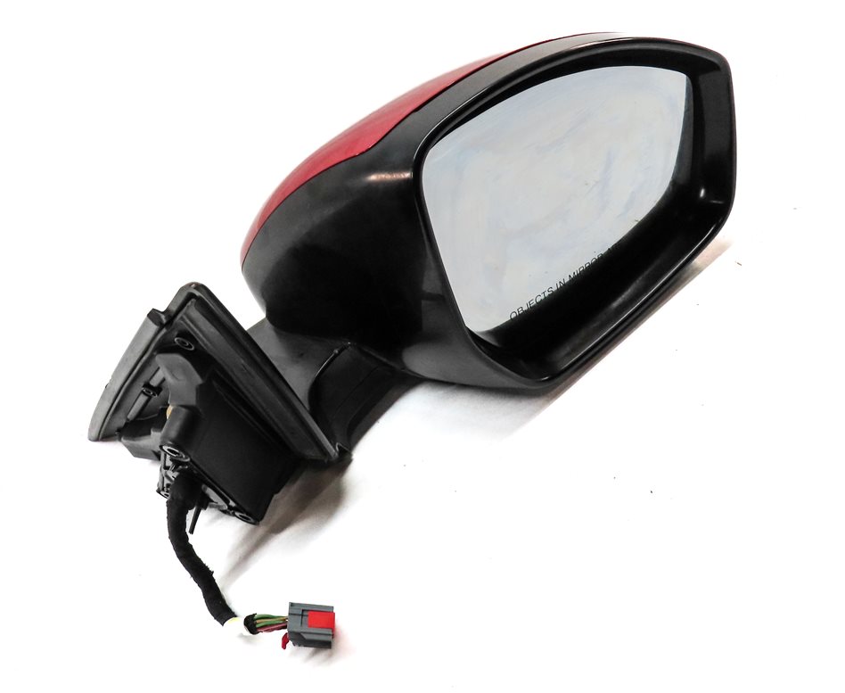 Thumbnail 4: 2014-2019 RANGE ROVER EVOQUE (L538) RIGHT P-FOLD HEATED DOOR MIRROR (Red)
