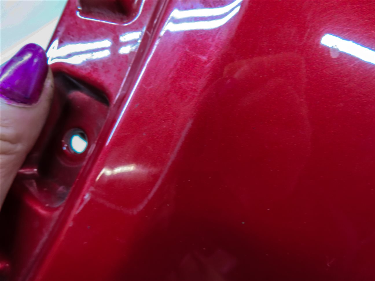 Thumbnail 8: 12-19 RANGE ROVER EVOQUE (L538) FRONT RIGHT PASSENGER FENDER w/o AUTO PARK (Red)