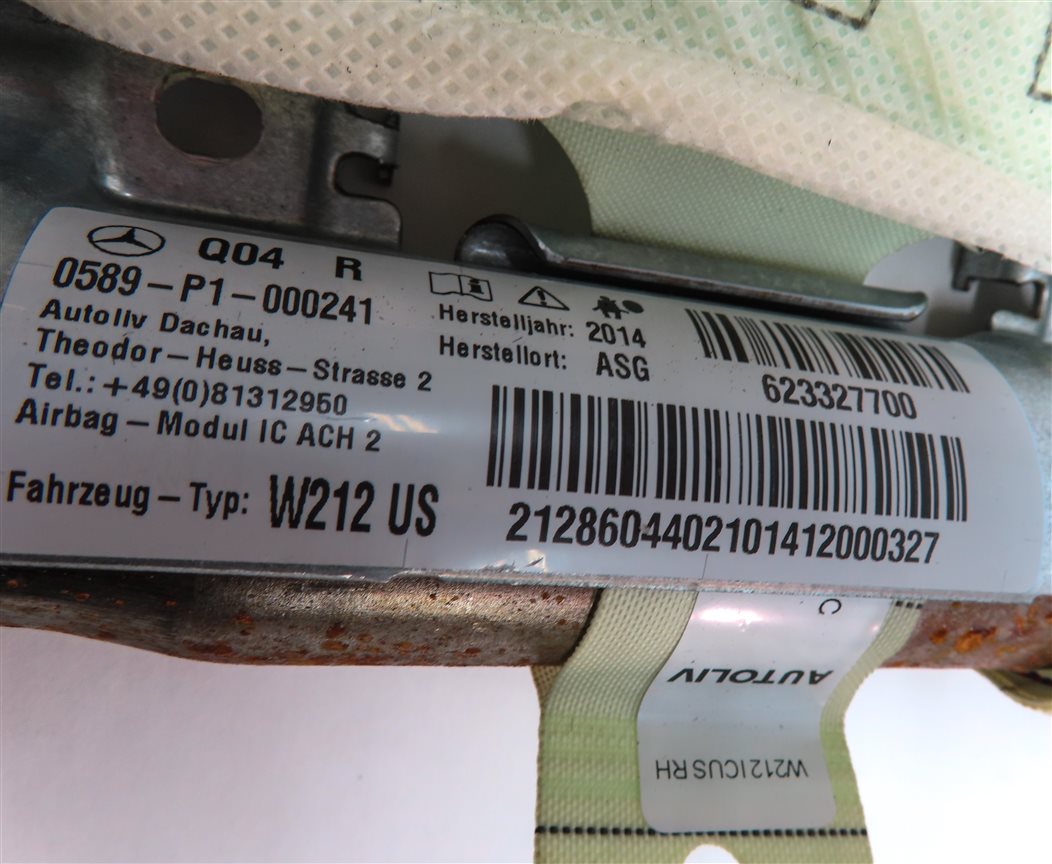 Thumbnail 5: 2014 MERCEDES E350 (W212) FRONT RIGHT PASSENGER CURTAIN AIRBAG