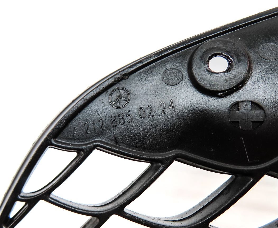 Thumbnail 6: 14-16 MERCEDES E-CLASS (W212) SEDAN FRONT LEFT DRIVER LOWER BUMPER GRILLE TRIM