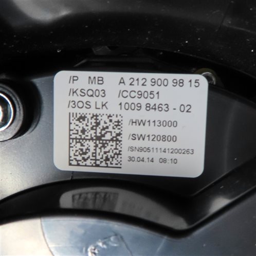 Thumbnail 6: 2014 MERCEDES E-CLASS (A207 C207 W207 W212) COLUMN BLINKER WIPER COMBO SWITCH