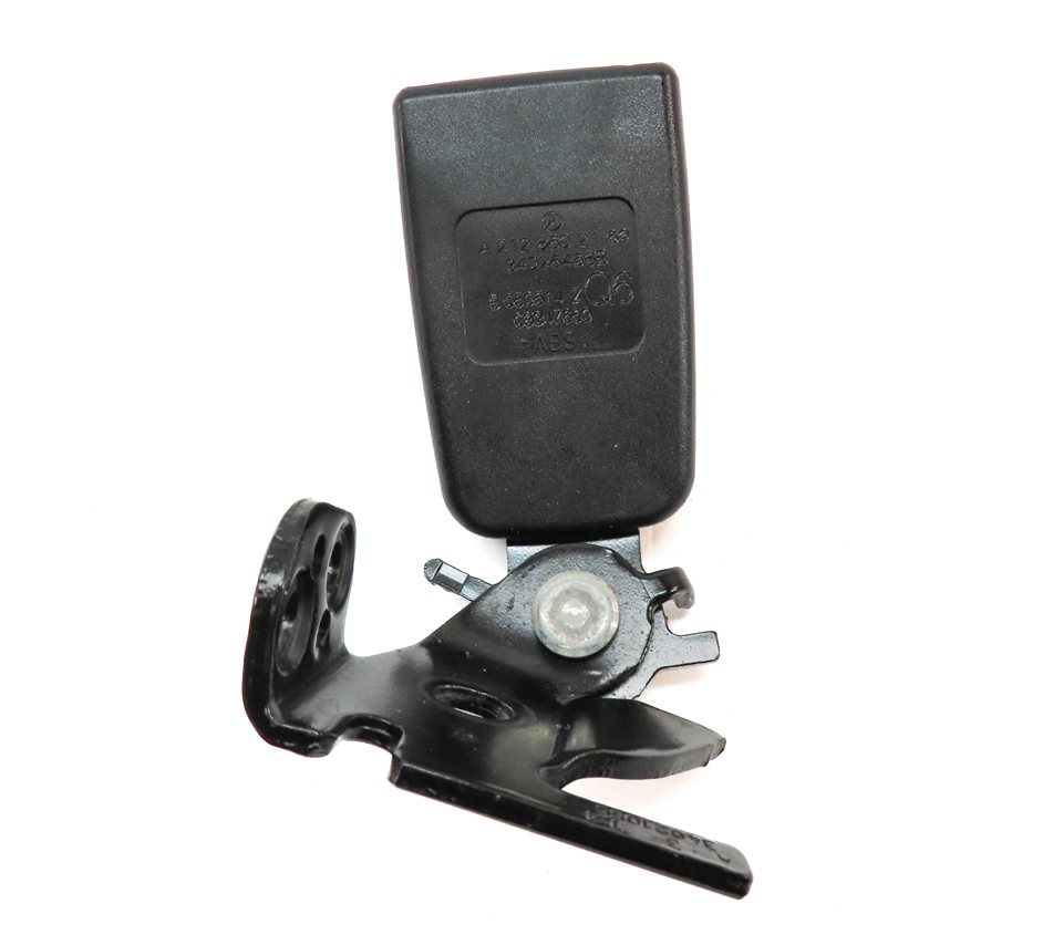 Thumbnail 7: 14 MERCEDES E350 W212 REAR LEFT CENTER RIGHT SEAT SEATBELT BUCKLE RECEIVER SET/3