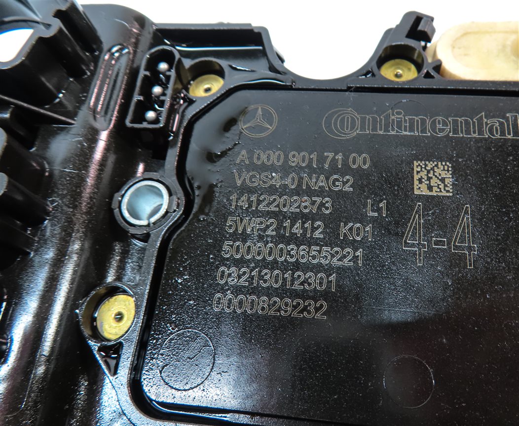 Thumbnail 6: 14-16 E-CLASS W207 W212 RWD 722.9 TRANSMISSION VALVE BODY CONDUCTOR PLATE