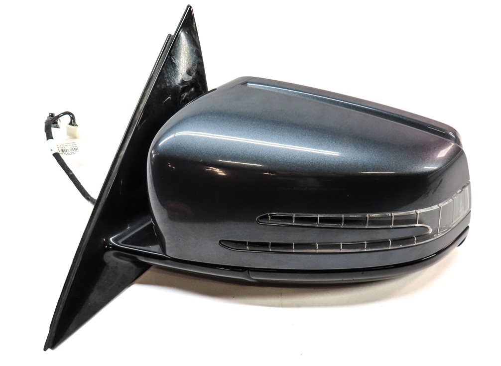 Thumbnail 7: 11-14 MERCEDES E300 E350 E550 (W212) LEFT AUTODIM BLIND SPOT DOOR MIRROR (Gray)