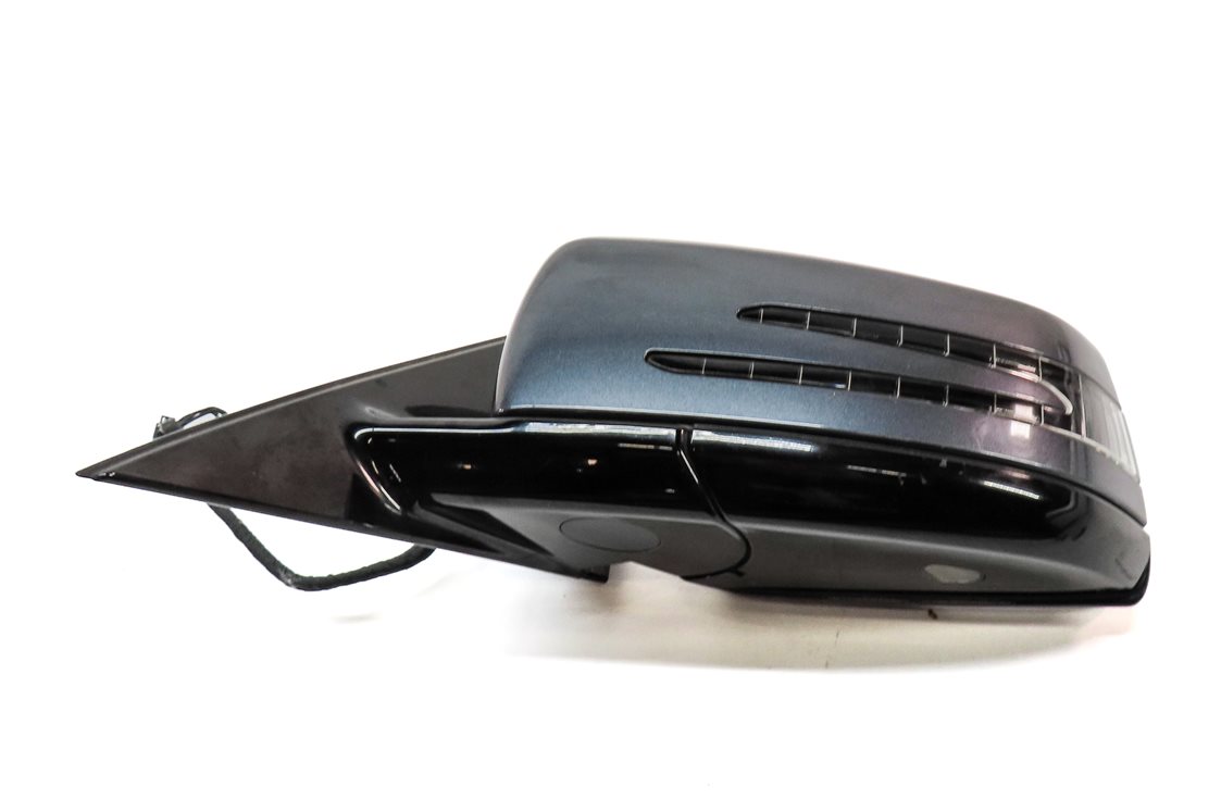 Thumbnail 8: 11-14 MERCEDES E300 E350 E550 (W212) LEFT AUTODIM BLIND SPOT DOOR MIRROR (Gray)