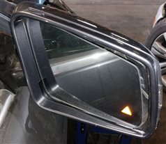 Thumbnail 3: 11-14 MERCEDES E300 E350 E550 (W212) RIGHT HEAT BLIND SPOT DOOR MIRROR (Gray)