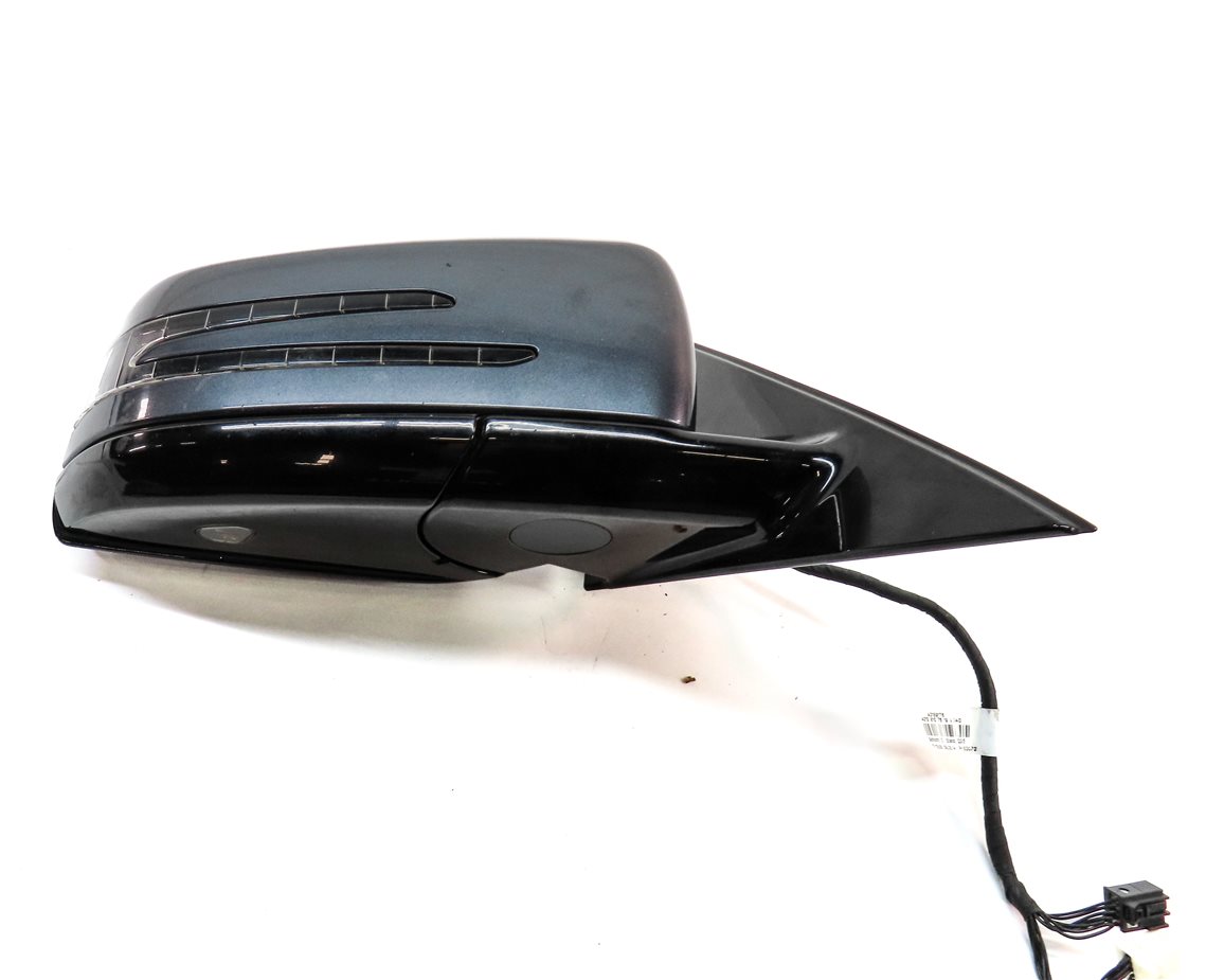 Thumbnail 8: 11-14 MERCEDES E300 E350 E550 (W212) RIGHT HEAT BLIND SPOT DOOR MIRROR (Gray)